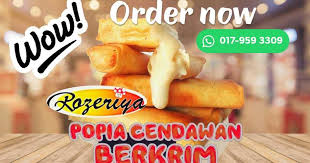 1/2 dada ayam dicincang halus/dadu, 5 biji sosej dipotong bulat, 1 biji bawang holand dipotong dadu, 2 biji lobak merak dipotong nipis dan memanjang, 1 tin cendawan butang dipotong nipis, 3 keping cheese cheddar, 1/2 sudu kecil garam, 1 sudu kecil gula jika suka. Popia Cendawan Berkrim Sentiasa Di Rozeriya Enterprise Facebook