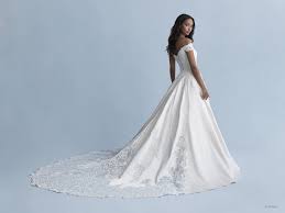 Freshwater pearls, flowers and crystals are hand embroidery. See Every Disney Princess Wedding Dress From Allure Bridals Popsugar Love Sex