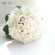 Check spelling or type a new query. Buy Lky Fr Wedding Flowers Bridal Bouquet Silk Roses White Pink Corsage Wedding Bouquets For Bridesmaids Wedding Mariage Accessories Cicig