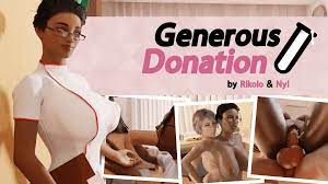 Generous donation porn