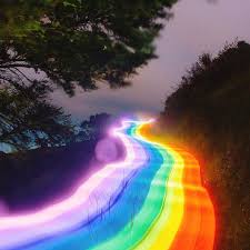 Ohhh How Magical Our Earth And The Visible Light Spectrum Are Just Imagine The Other Earths And Wavelengths Rainbow Pictures Rainbow Road Rainbow Aesthetic