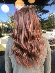 Cinnamon Lowlights With Red Glaze Light Red Hair Red Hair With Blonde Highlights Red Blonde Hair
