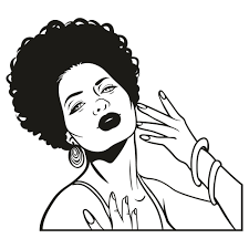 Download Classy Afro American Women Svg Afro Woman Svg Black Girl Logo Black Woman Face Svg Cut File Download Jpg Png Svg Cdr Ai Pdf Eps Dxf Format