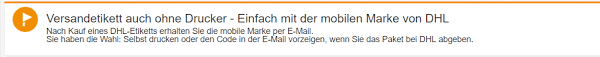 Drucken sie ihre mobile paketmarke jetzt direkt an der packstation! Dhl Versandmarken In Der Filiale Drucken Ebay Community