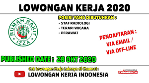 Ada perusahaan yang sedang membuka kesempatan lowongan kerja lowongan kerja online, staf administrasi online, sopir, staf administrasi dan banyak lagi melalui indeed.com. Lowongan Kerja 2020 Rumah Sakit Izza Cikampek Lowongan Kerja Karawang Youtube