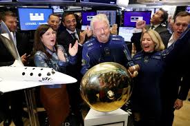 47.30 positive intraday dynamics of the instrument is expected with 6.963% volatility is expected. Virgin Galactic Makes Nyse Debut Wsj