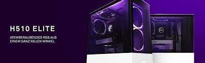 (5) total ratings 5, $229.99 new. Nzxt H510 Elite Premium Atx Mid Tower Gehause Fur Gaming Pcs Dual Tempered Glass Fenster Front I O Usb Type C Port Vertikale Gpu Fur Wasserkuhlung Nutzbar Weiss Schwarz Amazon De Computer Zubehor