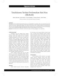 Telah diketahui bahwa penyakit ini merupakan stadium akhir dari penyakit hati kronis dan terjadinya pengerasan dari hati (sujono, 2002). Pdf Tatalaksana Terkini Perlemakan Hati Non Alkoholik