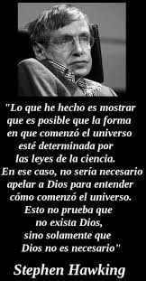 Stephen Hawking Frases De Ateos Frases Filosoficas Ateos