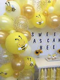 Sweet Honeybee Diy Balloon Garland Kit Perfect For Sweet As Etsy Bee Baby Shower Decoration Bee Baby Shower Party Bee Baby Shower