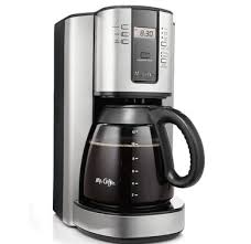 You must have a look at your coffee maker features and specification before mr. Mr Coffee Black 12 Cup Programmable Coffeemaker Mr Coffe Filter Coffee Machines