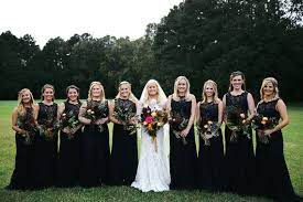 Black Bridesmaid Dresses Halloween Wedding Black Bridesmaid Dresses Bridesmaid Dresses Modern Bridesmaid