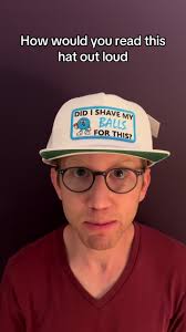 how would YOU read this hat out loud