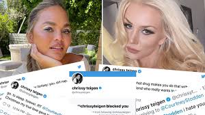 Now, months after the drama unfolded on twitter, the actress the drama between chrissy and courtney unfolded when fans shared some of the tweets made by the actress. What Happened Between Chrissy Teigen And Courtney Stodden Feud Explainer 9celebrity