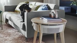 40d x 217h x 40w. Ikea S Starkvind Air Purifier Doubles As A Coffee Table Domus
