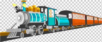 قطار كاريكاتير الكرتون قطار البخار هندسة نقل عام محطة قطار Png