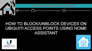 If i use the unifi controller to block a device, does that also block it from the public ssid? How To Block Unblock Devices On Ubiquiti Access Points Using Home Assistant Youtube