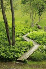 Mind Blowing Wooden Pathways That Are Just Perfect The Art In Life Garden Paths Dream Garden Landscape Design