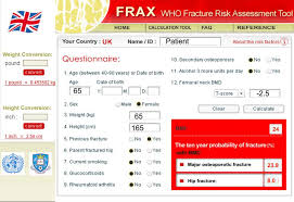 Chart For Input Of Data And Format Of Results In The Uk