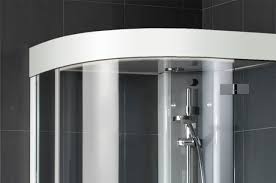 (8mm) certified clear tempered glass, smooth gliding open and close. Steam Door For Mounted Ceilings And Made To Measure Shower Doors