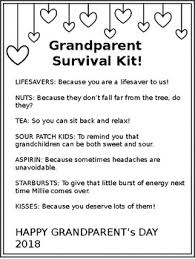 Present your grandma & grandpa with personalized grandparents day gifts created just for them. Gift For Grandparents Worksheets Teaching Resources Tpt