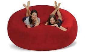 giant 8 foot bean bag chair fits 3 people huge 8 feet long chill sack lounger bean bag chair big sofas hemp fabric