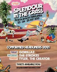 Splendour in the grass 2020 friday 24, saturday 25 and sunday 26 july north byron parklands tweed valley way, wooyung (15 mins north of byron bay) splendourinthegrass.com. Gorillaz On Twitter Excited To Announce We Re Playing Sitg In July 2021 Tickets Available Now Https T Co B25wqlqvlc