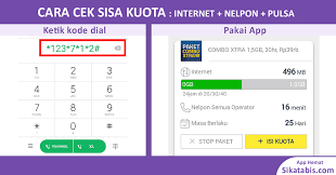 Soalnya hanya dengan pulsa seribuan bisa mendapatkan pulsa telpon rumah senilai rp. Cara Cek Sisa Kuota Internet Nelpon Pulsa Sikatabis Com