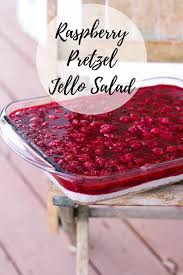 Full of flavor, they'll balance your plate while standing up to heavier sides. Raspberry Pretzel Jello Salad Recipe A Slice Of Style