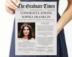 College graduation announcement wording for newspaper. Graduation Newspaper Grad Announcements Graduation Class West High School