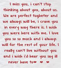 I Miss You I Can T Stop Thinking About You About Us We Are Perfect Togheter And We Always Will Be Without You Quotes Crave You Quotes Always Thinking Of You