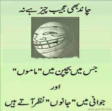 Fbfunnyphoto Moon Funny Urdu Quote Photo Fun Quotes Funny Jokes Quotes Funny Joke Quote