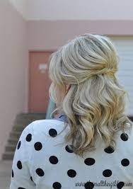25 Gorgeous Half Up Half Down Hairstyles With Images Wedding Hairstyles For Medium Hair Hair Lengths Guest Hair