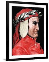 Dante Alighieri (1265-1321). Italian Poet by Pannemaker' Photographic Print 