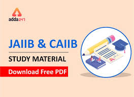Jaiib And Caiib Study Material Download Free Pdf Study Materials Study Free Download