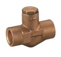 Schneider Rückschlagventil - Messing - FKM-Dichtung - Innengewinde G 1/2" -  Öffnungsdruck 0,5 bis 0,8 bar - PN 16