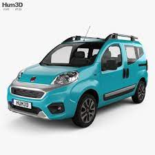 Fiat Fiorino Premio 2016 Mini Van Car 3d Model Car