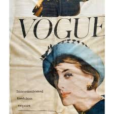 Suzi Roher Vogue Silk Scarf/Wrap