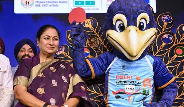 Delhi Mayur mascot 2026