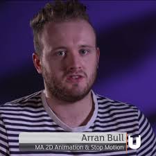 Arran Bull MA 2D Animation & Stop Motion Student Testimonial