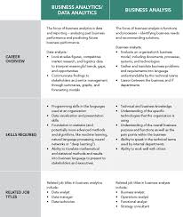 The Difference Between Business Analytics And Business Analysis Capella University Blog