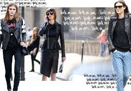 Maybe you would like to learn more about one of these? Nos Conseils Pour Porter La Veste En Cuir Femme Elle