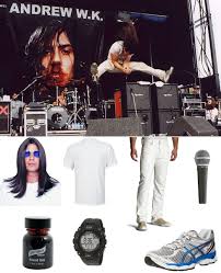 The main point of getting your friend andrew w.k. Andrew Wk Costume Carbon Costume Diy Dress Up Guides For Cosplay Halloween