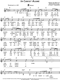 Violin Sheet Music In Christ Alone By Andreas Michala Sheet Music In Christ Alone Violin Sheet Music