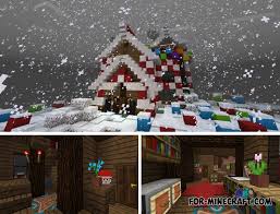 Browse servers bedrock servers collections time machine. Christmas House For Mcpe Bedrock 1 2