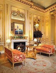 Louis Xvi Salon With A Probably Later Center Table French Style Furniture Opulent Interiors Classic Interior Design