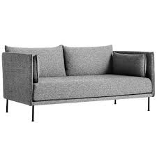 Great news!!!you're in the right place for sofa two seater. Hay Silhouette Sofa 2 Seater Olavi 03 Silk Black Black Steel Finnish Design Shop