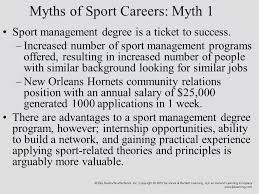 Most outlets require a bachelor's degree in addition to treating physical injuries, sports physicians also diagnose chronic conditions and advise patients on health and nutrition management. Strategies For Career Success Chapter 21 Introduction What Is Your Dream Job In Sport Management General Manager Of The Miami Heat Director Of Stadium Ppt Download