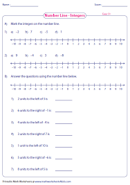 Pin On Integer Worksheets