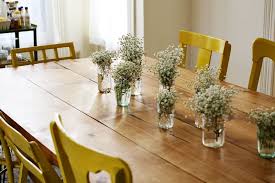 Transfer the motifs onto the runner using the textile makers. Elsie S Diy Dining Room Table A Beautiful Mess